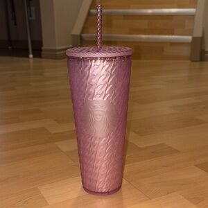 Starbucks pink soft touch tumbler